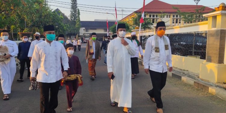 Ribuan Umat Islam Indramayu Panjatkan Doa Bersama