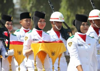 SMA 1Salem , Dua Kali Terpilih Anggota Paskibra Tingkat  Provinsi