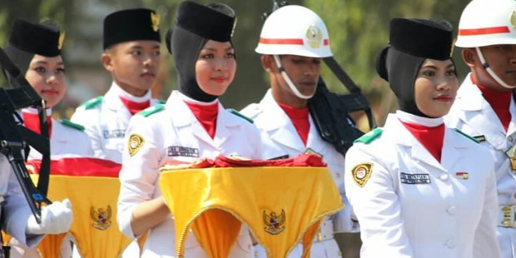 SMA 1Salem , Dua Kali Terpilih Anggota Paskibra Tingkat  Provinsi
