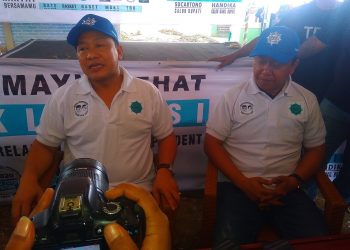 Relawan Pasangan Balon Bupati dan balon Wakil Bupati Perseorangan Membludak
