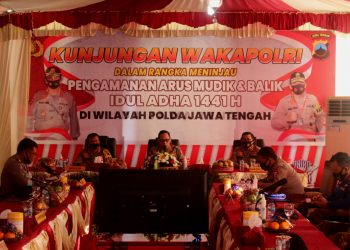 Wakapolri Tinjau Arus Mudik Hari Raya Idul Adha 2441 Hikriyah di Brebes