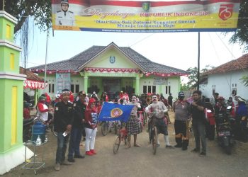 Karang Taruna Tunas Karya Ajak Warga Gowes Bareng Keliling Desa