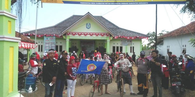 Karang Taruna Tunas Karya Ajak Warga Gowes Bareng Keliling Desa