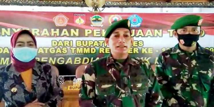 Danrem 071 Wijayakusuma Tekankan Protokol Kesehatan dan Apresiasi Seluruh Pihak Yang Membantu TMMD