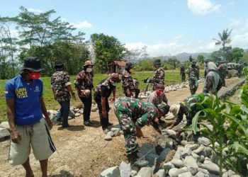 FKPPI Rayon Bumiayu Hadir Lagi di TMMD Teguler