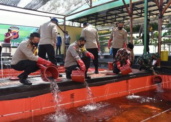 Program Ketahanan Pangan Polresta Cirebon Jadi Percontohan