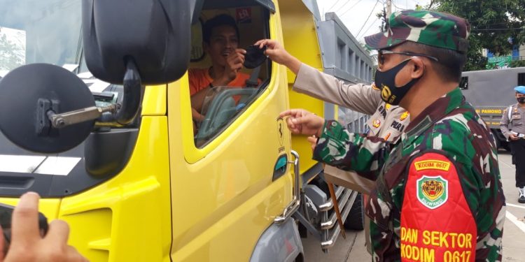 Positif Covid-19 di Majalengka Melonjak, TNI Polri Kawal Protokol Kesehatan