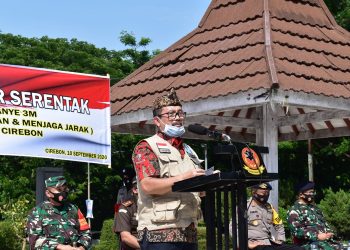 2,5 Juta Masker Dibagikan Untuk Warga Kabupaten Cirebon