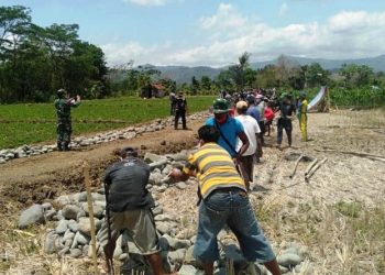 Indahnya Kebersamaan Antara TNI- Polri dan Masyarakat Kini Sangat Terasa