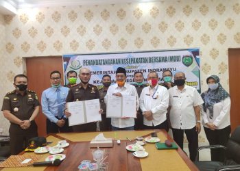 Pemkab  dan Kejari Indramayu Lakukan Kerjasama Di Bidang Hukum