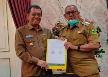 Pemkab Indramayu Teken MoU Dengan Kuningan  