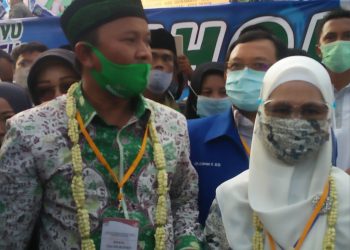 Sholawat Komitmen Membangun Indramayu Lebih Baik Lagi -Sholawat Naik Kontainer ke KPU-
