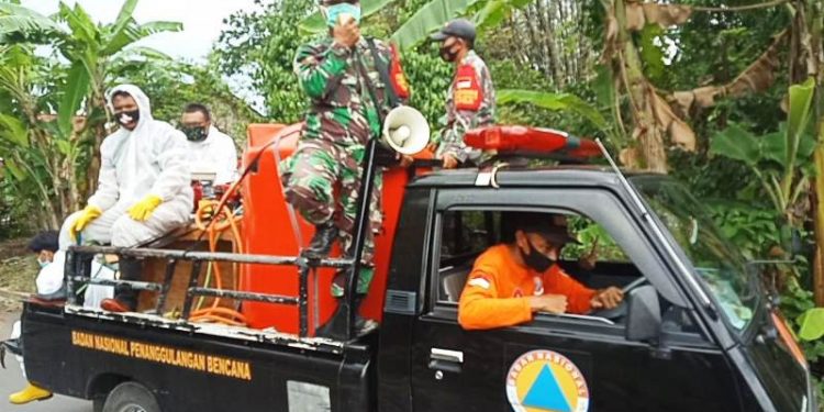 BPBD Lakukan Himbauan Pencegahan Virus Vorona Secara Mobile