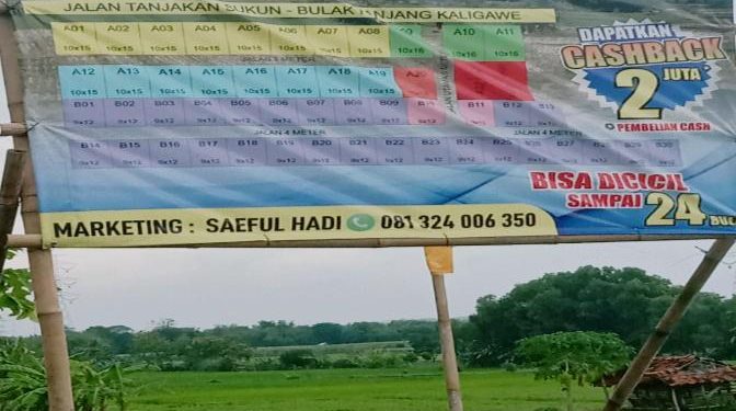 Lahan “Kavling Kaligawe Permai” di Duga Tidak Kantongi Izin Alih Fungsi Lahan
