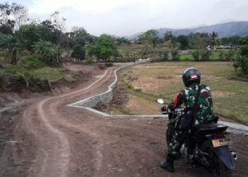 Inilah Akses Jalan Hasil Kerja Keras Lintas Sektoral TMMD Reguler