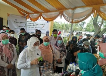 Menaker Ida Fauziyah, Mang Covid di Indramayu Bisa Dijadikan Role Model Secara Nasional
