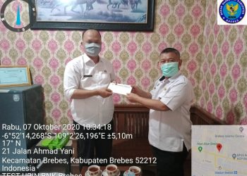 Pandemi Covid 19, BNK Brebes Gencar Lakukan Tes Urin