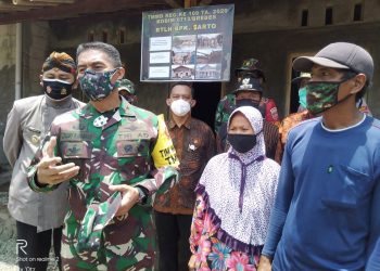 Sambut Tim Pengawasan dan Evaluasi TMMD, Wakil Bupati Apresiasi Prajurit TNI