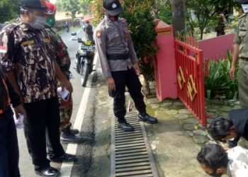 Gugus Tugas Covid – 19 Kecamatan Sirampog Gelar Operasi Yustiti