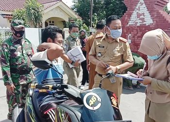 Puskesmas Susukanlebak Gelar Woro-Woro, Satgas Covid-19 Susukanlebak Gencar Gelar Gakum Dan Pendisiplinan Protokol Kesehatan