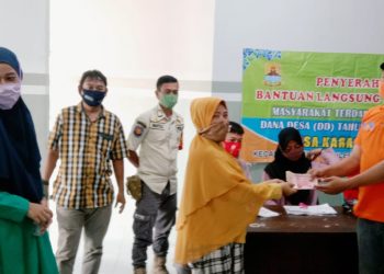Hari ini, Pemdes Karangmangu Salurkan Lagi BLT Dana Desa Tahun Anggaran 2020