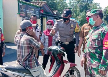 40 Pelanggar di Sarajaya Terjaring Operasi Gakum Dan Pendisiplinan Protokol Kesehatan