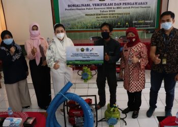 Mitha , Anggota Komisi  VII DPR RI  :  Konversi BBM ke BBG Untuk Pompa Air Terus Digalakan.