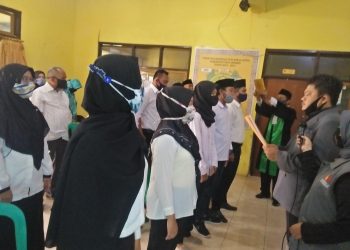Panwaslu Sindang Lantik 97 PTPS