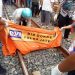 Petani Tewas Tertabrak Kereta Api Barang di Tanjung