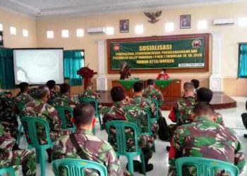 Prajurit Brebes Kembali Dites Urine