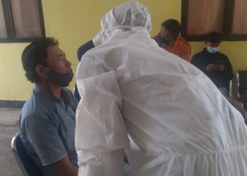 Puskesmas Kandanghaur Lakukan tes Swab