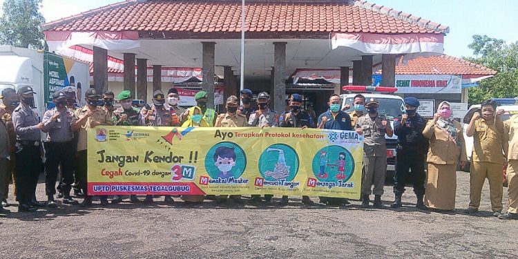 Puskesmas Tegalgubug Beserta Lintas Sektor Kecamatan Arjawinangun Bergema Dengan 3 M