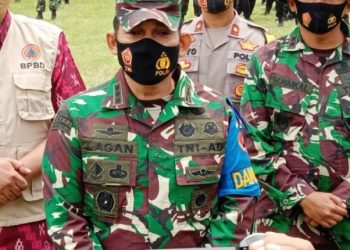 Tim PRCPB Erupsi Gunung Slamet Gelar Latihan di Dawuhan Sirampog Brebes
