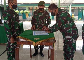 Pergeseran Danramil Dilingkungan Kodim 0616 Indramayu  