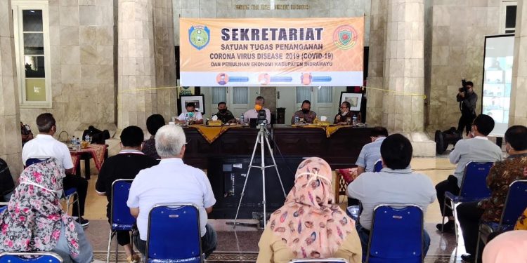 Masuk Zona Merah, Pemkab Indramayu Batasi Aktivitas Masyarakat