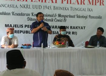 Melalui Sosialisasi Empat Pilar Kebangsaan, Hero Ajak Santri di Indramayu Isi Kemerdekaan RI