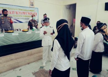 Lulus Seleksi, Tiga Perangkat Desa Picungpugur Resmi Dilantik
