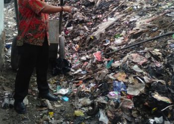 PEMDES PLUMBON ANGKUT SAMPAH MENUMPUK DAN BERSERAKAN