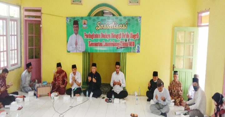 Bag Kesra Gelar Sosialisasi Peningkatan Budaya Mengaji Ba’da Maghrib di Desa Tuk Karangsuwung
