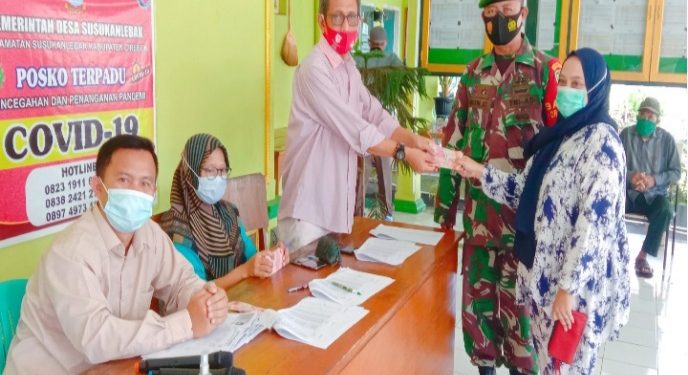 Pemdes Susukanlebak Tuntaskan Penyaluran BLT Dana Desa Tahap Akhir 2020