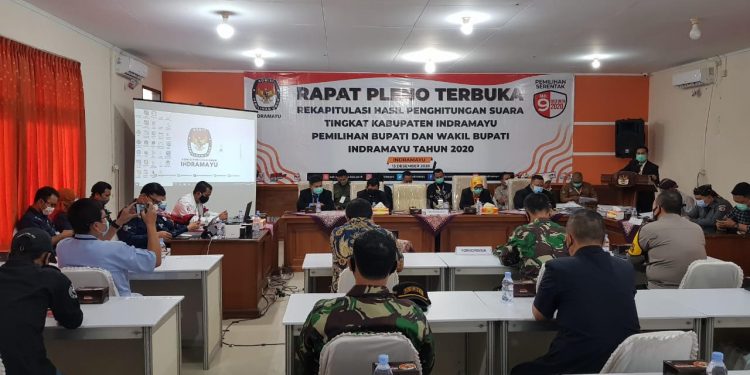 KPU Indramayu Gelar Rapat Pleno P2S