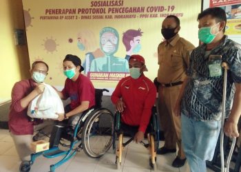 Pertamina EP Asset 3 Sosialisasikan Prokes COVID-19 kepada Penyandang Disabilitas