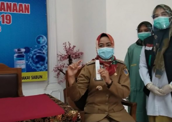86,570  Nakes di Jateng Telah di Suntik Vaksin Covid – 19 , diBrebes Jadi Sorotan