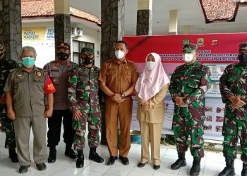 CAMAT SUMBER MENERIMA KUNJUNGAN PANGDAM III SILIWANGI