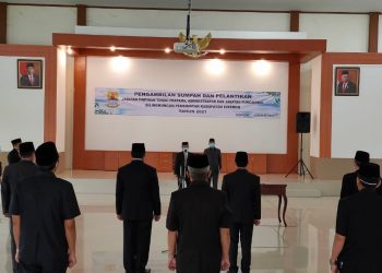 Bupati Cirebon Lantik 9 pejabat 