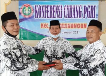 WAWAN HARTONO TERPILIH MENJADI KETUA CABANG PGRI KECAMATAN ARJAWINANGUN