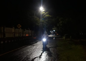 Lampu Penerangan Kurang 15 Ribu,Sebagian  Jalan Umum di Brebes Masih Gelap