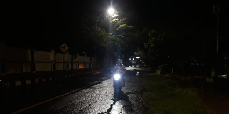 Lampu Penerangan Kurang 15 Ribu,Sebagian  Jalan Umum di Brebes Masih Gelap