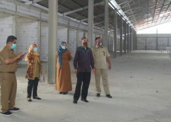 Monitoring Lokasi Rencana Revitalisasi Lanjutan Pasar Pasalaran