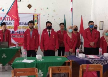 Pimpinan Komisaris IMM Fisabilillah UMUS Brebes Periode 2021- 2022 Dilantik